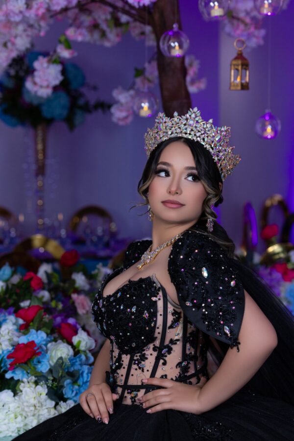 Quinceanera Crystal Tiara Set #2 - Imagen 4